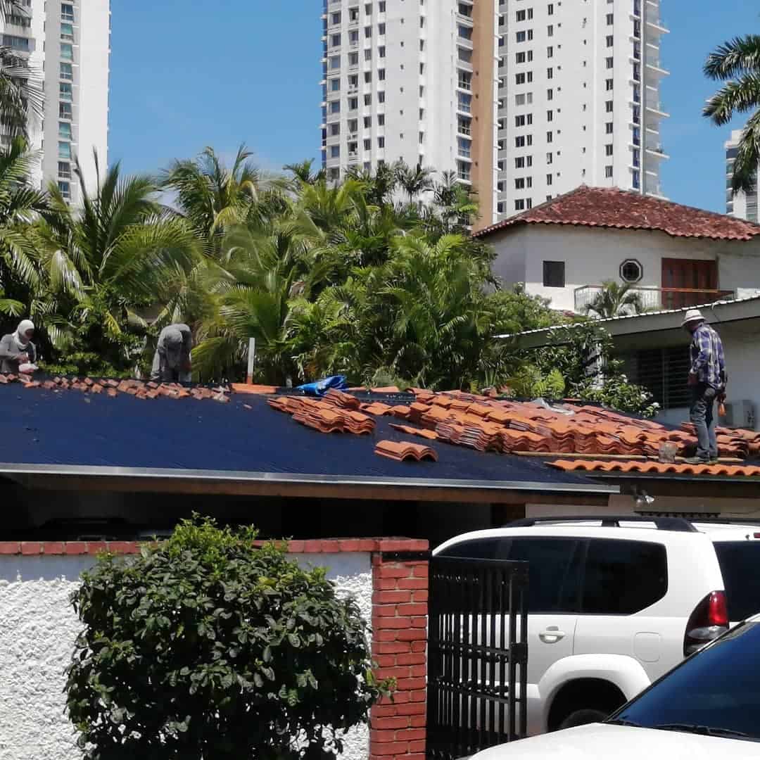 Impermeabilizacion techo con tejas