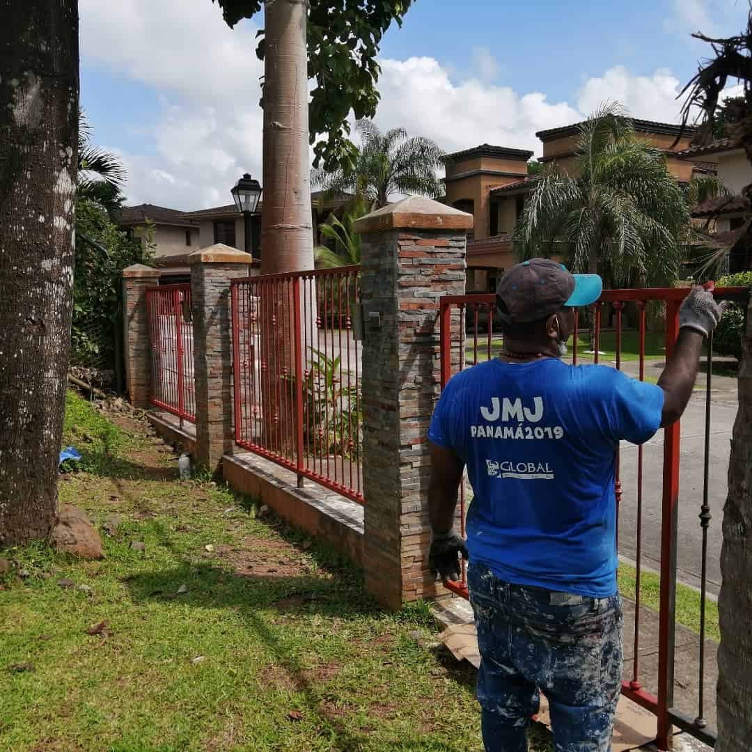 Restauracion de cerca perimetral